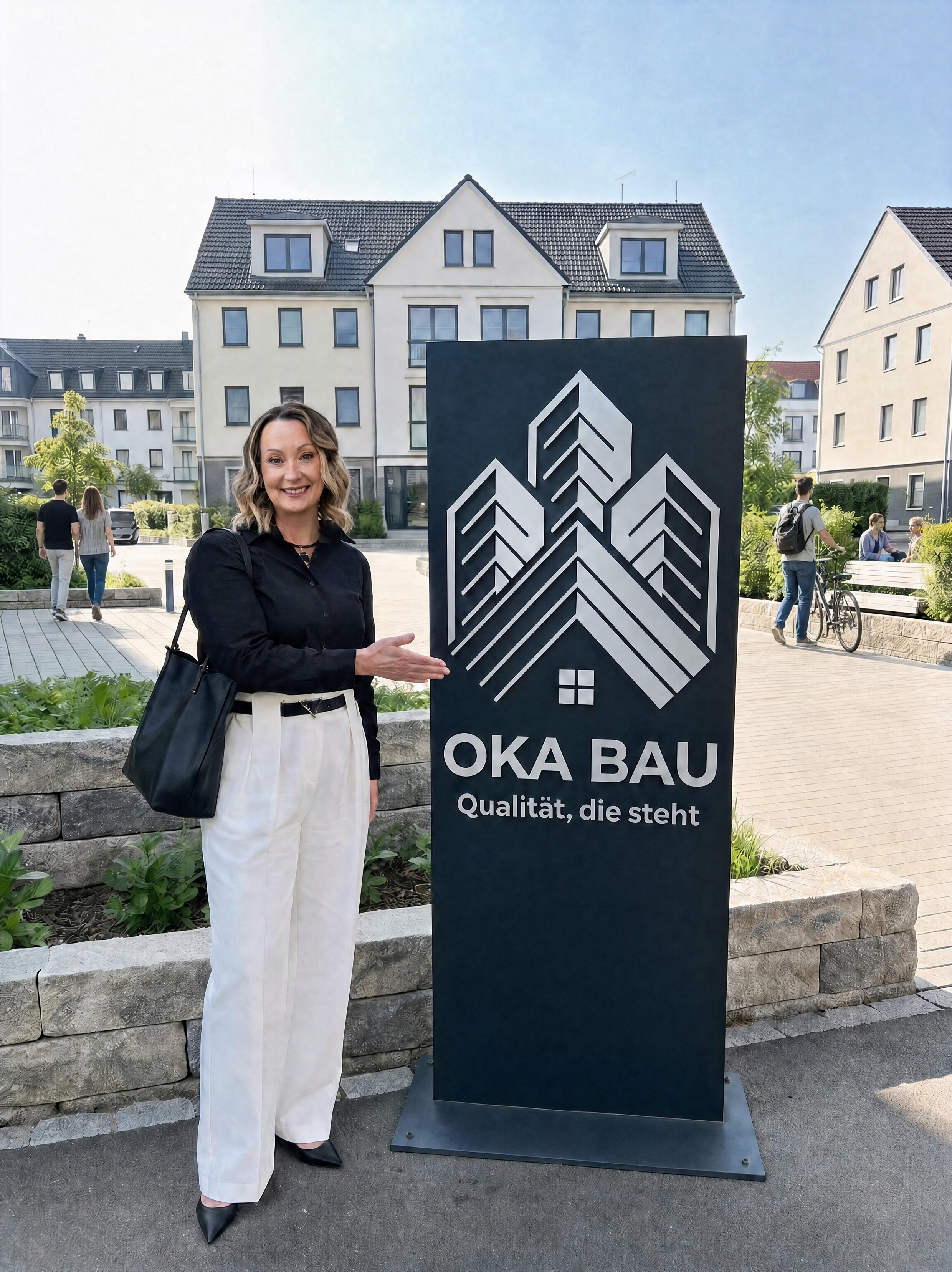 Katharina Kling bei OKA Bau
